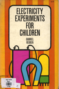 Electricity Experiments for Children