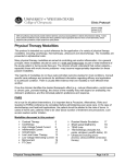 Physical Therapy Modalities - University of Western States