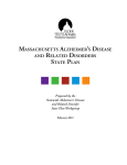 massachusetts alzheimerls disease and related disorders state plan