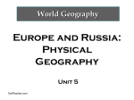 Europe and Russia: Physical Geography