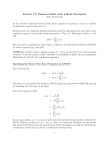 Lecture 17: Poisson GLMs with a Rate Parameter