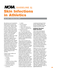 Skin Infections in Athletics