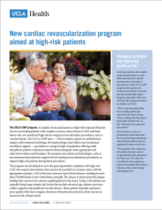 New cardiac revascularization program aimed at