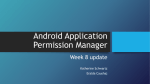 Android Application Permission Manager