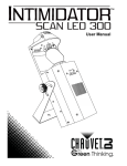 Intimidator Scan LED 300 User Manual Rev. 7