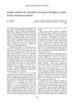 Isotopic evidence for nonuniform thinning of lithospheric mantle