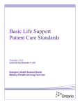 Basic Life Support Patient Care Standards