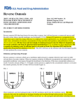 Reverse Osmosis