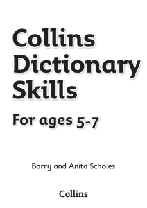 Collins Dictionary Skills