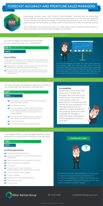 Frontline Sales Manager Infographic