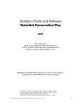 Waterbird Conservation Plan - Prairie Habitat Joint Venture