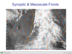 Mesoscale Fronts - UNC Charlotte Pages