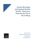 School Shootings and Student Mental Health