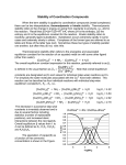 Stability of Coordination Compounds