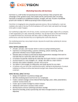 ExecVision-Marketing Executive Job Summary
