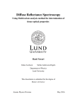 Diffuse Reflectance Spectroscopy