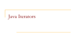 Java Iterators - cs.colostate.edu