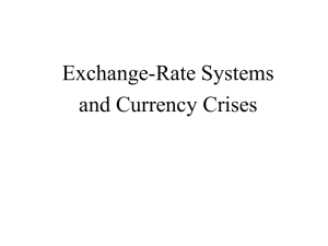 Exchange-Rate Systems and Currency Crises