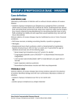 group a streptococcus (gas) – invasive