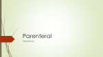 Parenteral