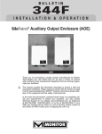 SiloPatrol® Auxiliary Output Enclosure (AOE)