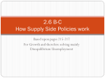 2.6 B-C How Supply Side Policies work