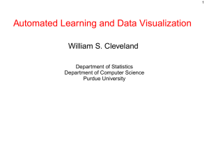 Automated Learning and Data Visualization