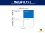 Marketing Plan Implementation Assessment