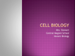 Cell biology - Central Magnet School