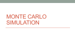 MonTe Carlo Simulation