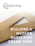 building a modern marketing dream team