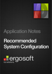 ErgoSoft RIP recommended System configuration