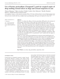 Use of bovine pericardium (Tutopatch®) graft for surgical repair of