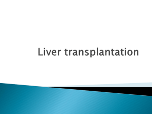 Liver Transplantation – Dr. Ismail