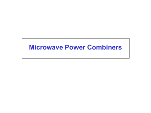 Microwave Power Combiners