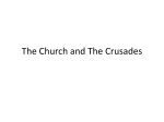 The Church and The Crusades - Spectrum Loves Social Studies