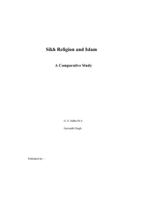 Sikh Religion and Islam