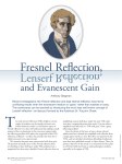 Lenserf Reflection, Fresnel Reflection,