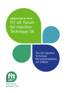 FIT UK Forum for Injection Technique UK