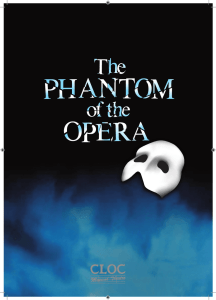 The Phantom of the Opera Program – PDF
