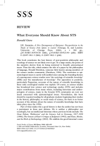 REVIEW What Everyone Should Know About STS