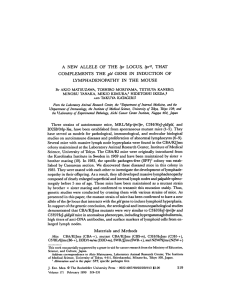 A NEW ALLELE OF THE lpr LOCUS, lpr"9, THAT COMPLEMENTS