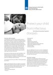 Protect your child from infectious diseases