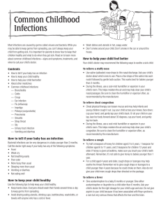 Common Childhood Infections