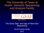 Sequencers - UT Austin Wikis - The University of Texas at Austin