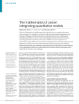 The mathematics of cancer: integrating quantitative models