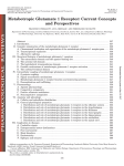 Metabotropic Glutamate 1 Receptor: Current Concepts and