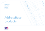 OS AddressBase - Europa Technologies