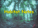 Habitat Notes