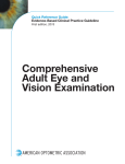 Comprehensive Adult Eye and Vision Examination